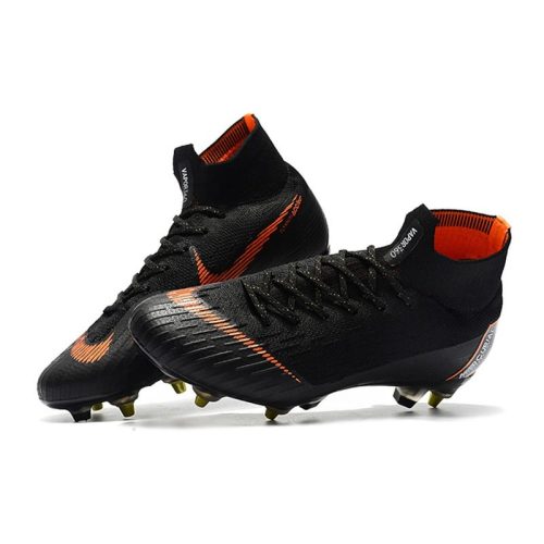 Nike Mercurial SUPERFLY 6 ELITE SG-PRO Anti-Clog Negro Naranja_10.jpg